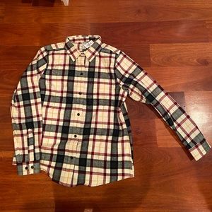 Llbean flannel shirt